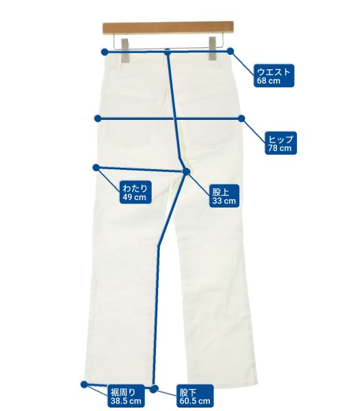 Spick and Span（スピックアンドスパン）デニムパンツ 白 サイズ:36(S位) レディース/2200635603029