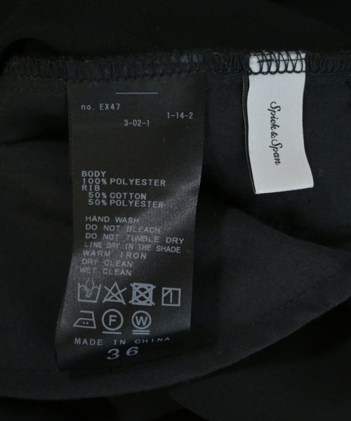 Spick and Span（スピックアンドスパン）オールインワン/サロペット 黒 サイズ:36(S位) レディース/2200600635048