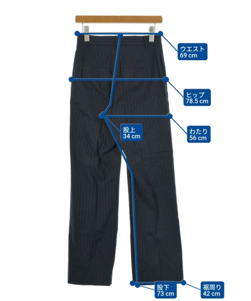 Spick and Span（スピックアンドスパン）スラックス 紺 サイズ:38(M位) レディース/2200620350013