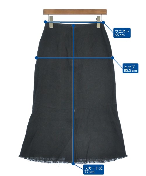 Spick and Span（スピックアンドスパン）ロング・マキシ丈スカート 黒 サイズ:36(S位) レディース/2200634625022