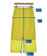 Spick and Span（スピックアンドスパン）ロング・マキシ丈スカート 黄 サイズ:38(M位) レディース/2200635564108