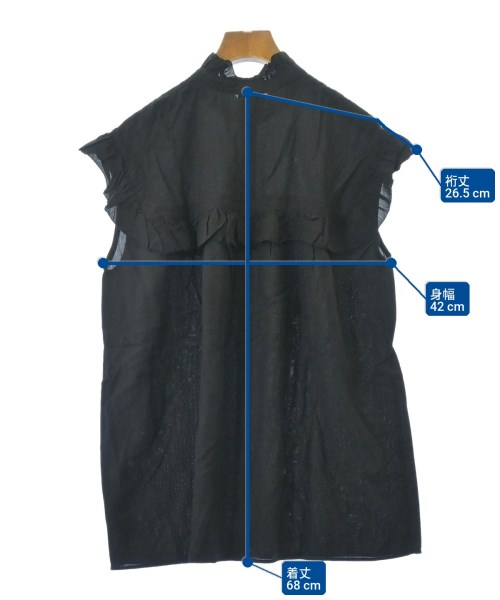 Spick and Span（スピックアンドスパン）カジュアルシャツ 黒 サイズ:F レディース/2200602872038