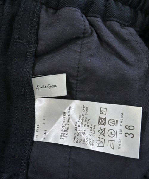 Spick and Span（スピックアンドスパン）スラックス 紺 サイズ:36(S位) レディース/2200633642075