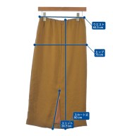 dolly-sean（ドーリーシーン）ひざ丈スカート 茶 サイズ:36(S位) レディース/2200624897026