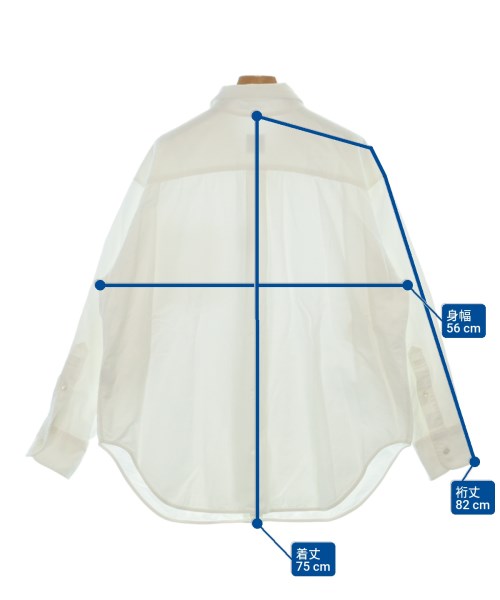 Spick and Span（スピックアンドスパン）カジュアルシャツ 白 サイズ:38(M位) レディース/2200626494032