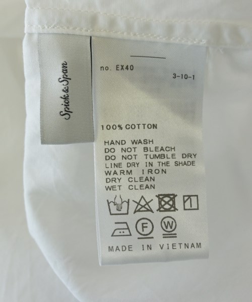 Spick and Span（スピックアンドスパン）カジュアルシャツ 白 サイズ:F レディース/2200637008037