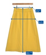 Spick and Span（スピックアンドスパン）ロング・マキシ丈スカート 黄 サイズ:34(XS位) レディース/2200624012054