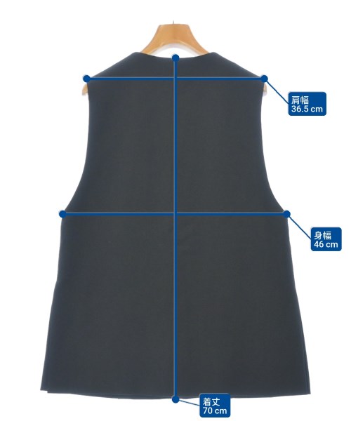 Spick and Span（スピックアンドスパン）ベスト 紺 サイズ:36(S位) レディース/2200629081024