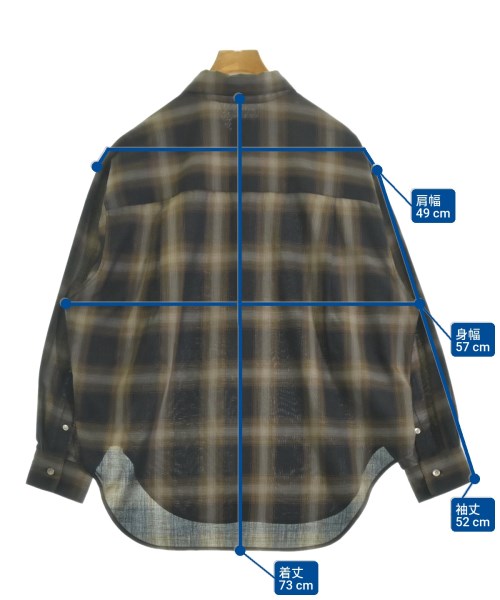 Spick and Span（スピックアンドスパン）カジュアルシャツ 茶 サイズ:F レディース/2200634981074