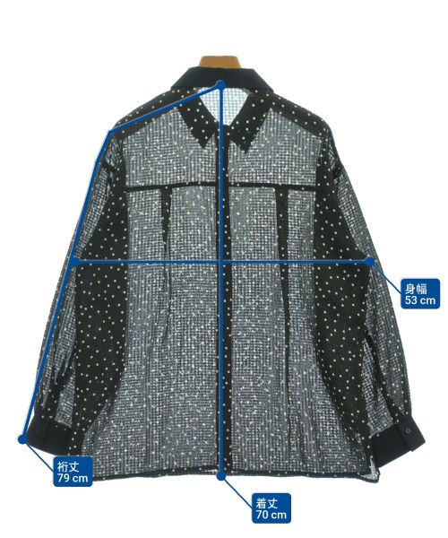 Spick and Span（スピックアンドスパン）カジュアルシャツ 黒 サイズ:F レディース/2200639406039