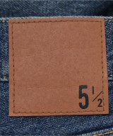 5 1/2（ファイブアンドハーフ）デニムパンツ 青 サイズ:28(L位) レディース/2200639828039
