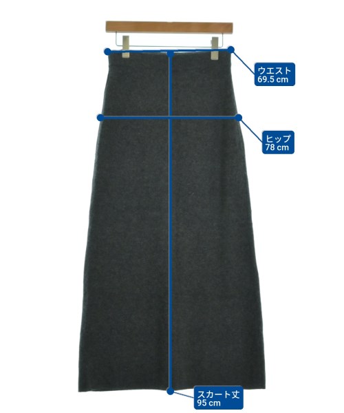 Spick and Span（スピックアンドスパン）ロング・マキシ丈スカート グレー サイズ:-(M位) レディース/2200596725020
