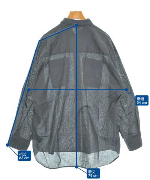 Spick and Span（スピックアンドスパン）カジュアルシャツ グレー サイズ:F レディース/2200626240059