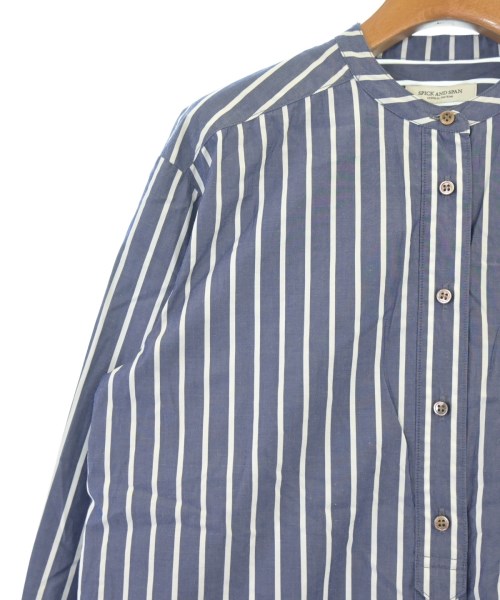 Spick and Span（スピックアンドスパン）ブラウス 紺 サイズ:F レディース/2200631800170