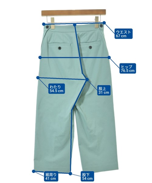 Spick and Span（スピックアンドスパン）スラックス 緑 サイズ:34(XS位) レディース/2200636849235