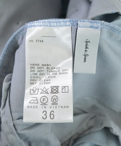 Spick and Span（スピックアンドスパン）スラックス 青 サイズ:36(S位) レディース/2200623827062