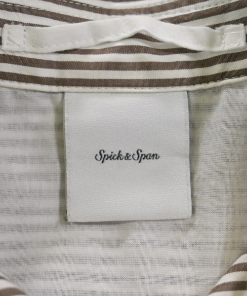 Spick and Span（スピックアンドスパン）カジュアルシャツ 茶 サイズ:36(S位) レディース/2200623827215