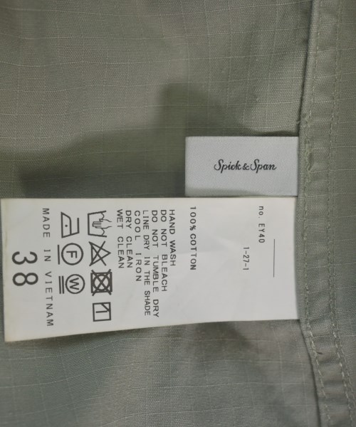 Spick and Span（スピックアンドスパン）カジュアルシャツ カーキ サイズ:38(M位) レディース/2200633366094