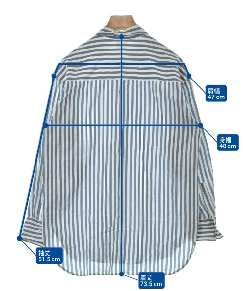 Spick and Span（スピックアンドスパン）カジュアルシャツ 青 サイズ:F レディース/2200630432013