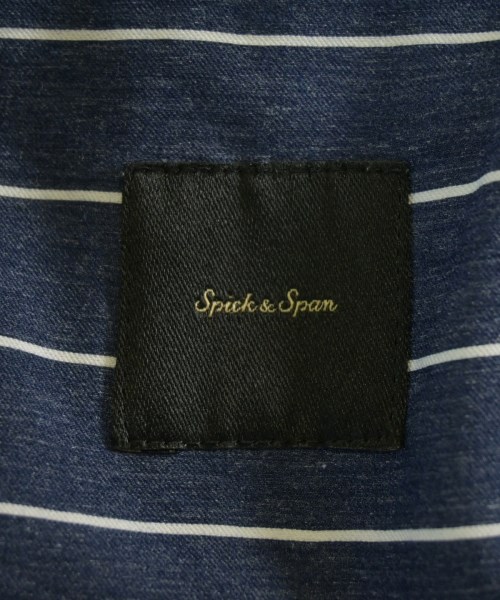 Spick and Span（スピックアンドスパン）シャツワンピース 紺 サイズ:F レディース/2200640952082