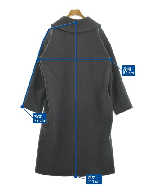 Spick and Span（スピックアンドスパン）チェスターコート グレー サイズ:38(M位) レディース/2200640967017