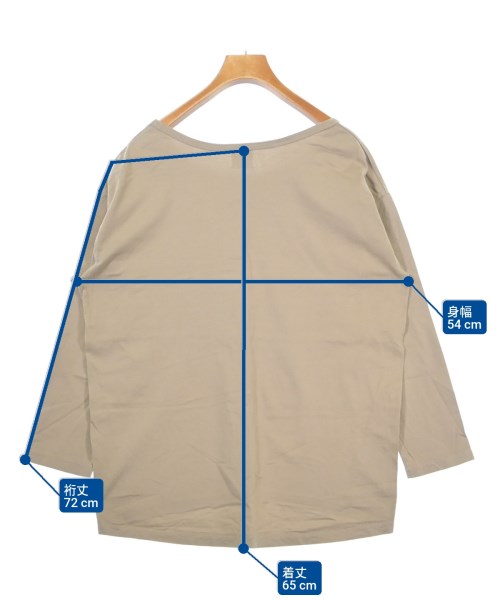 Spick and Span（スピックアンドスパン）Tシャツ・カットソー ベージュ サイズ:F レディース/2200624241102