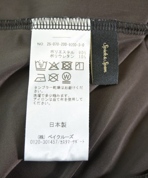 Spick and Span（スピックアンドスパン）Tシャツ・カットソー 茶 サイズ:F レディース/2200630074022