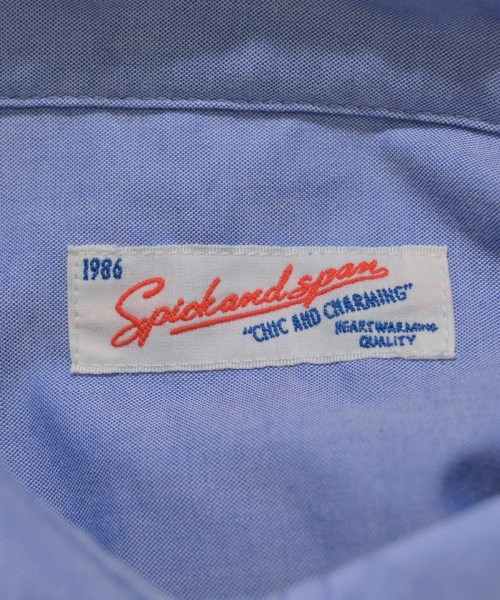 Spick and Span（スピックアンドスパン）カジュアルシャツ 青 サイズ:F レディース/2200641936050