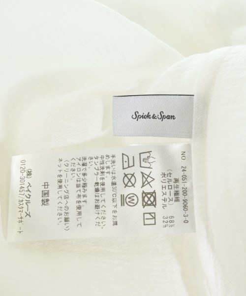 Spick and Span（スピックアンドスパン）ブラウス 白 サイズ:F レディース/2200641950070
