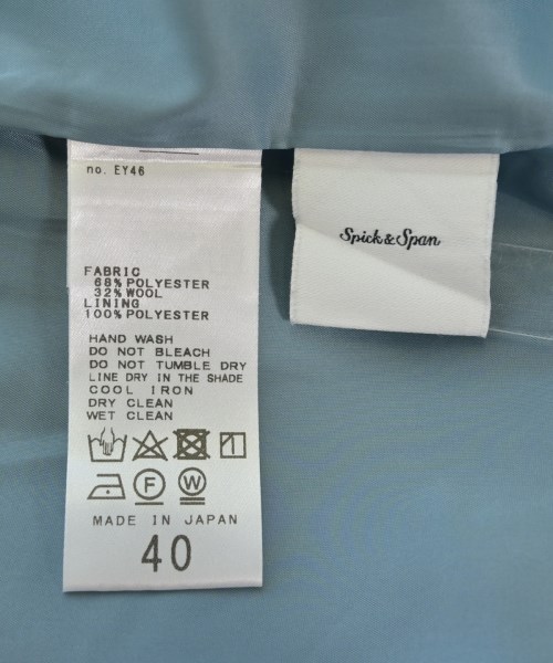 Spick and Span（スピックアンドスパン）スラックス 青 サイズ:40(M位) レディース/2200634580031