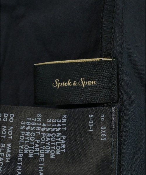 Spick and Span（スピックアンドスパン）ワンピース 黒 サイズ:F レディース/2200625408061