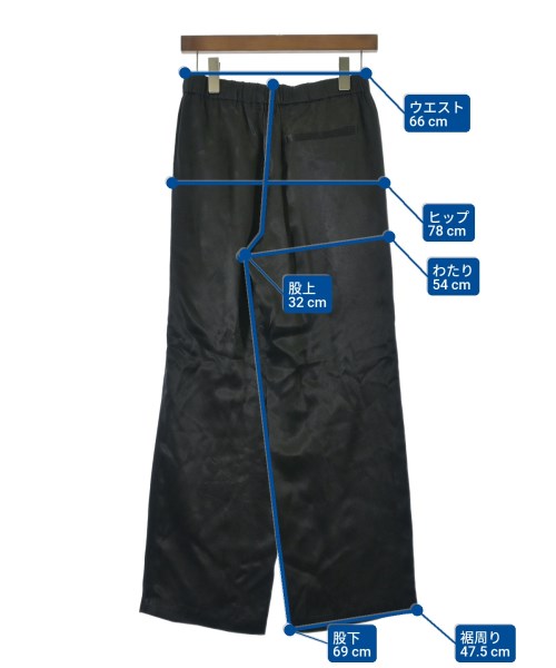 Spick and Span（スピックアンドスパン）スラックス 黒 サイズ:38(M位) レディース/2200642830036