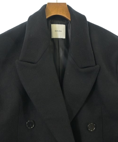 Spick and Span（スピックアンドスパン）ピーコート 黒 サイズ:F レディース/2200633796020