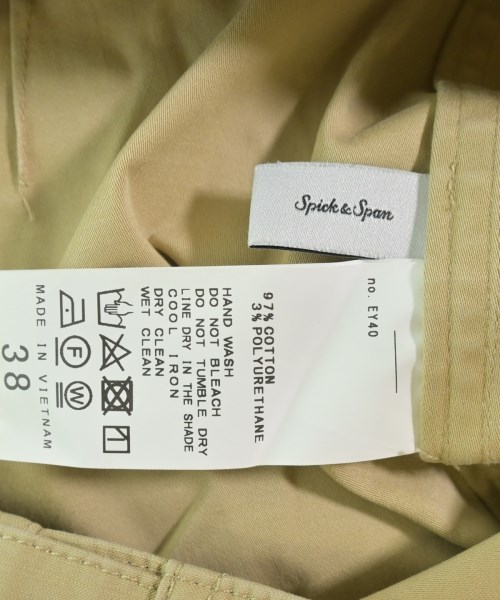 Spick and Span（スピックアンドスパン）チノパン ベージュ サイズ:-(L位) レディース/2200637119122