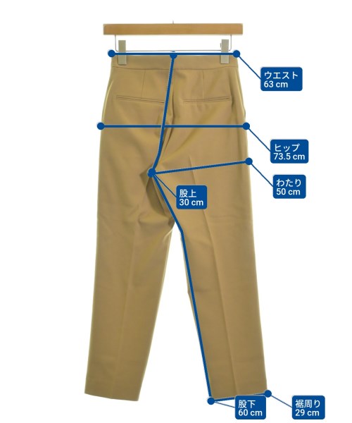 Spick and Span（スピックアンドスパン）スラックス ベージュ サイズ:34(XS位) レディース/2200637531016