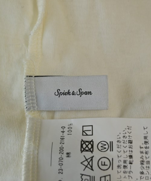 Spick and Span（スピックアンドスパン）Tシャツ・カットソー 白 サイズ:-(S位) レディース/2200630482124