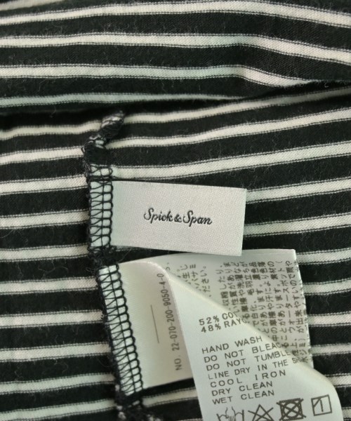 Spick and Span（スピックアンドスパン）Tシャツ・カットソー 黒 サイズ:-(M位) レディース/2200636224032