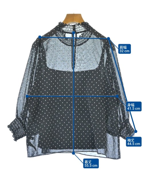 Spick and Span（スピックアンドスパン）ブラウス 紺 サイズ:F レディース/2200611505033