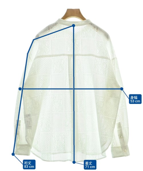 Spick and Span（スピックアンドスパン）カジュアルシャツ 白 サイズ:-(M位) レディース/2200615247052