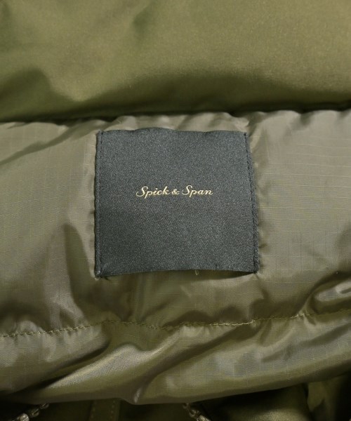 Spick and Span（スピックアンドスパン）ダウンコート カーキ サイズ:36(S位) レディース/2200614586015