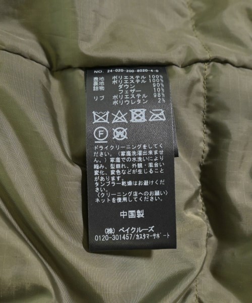 Spick and Span（スピックアンドスパン）ダウンコート カーキ サイズ:36(S位) レディース/2200614586015