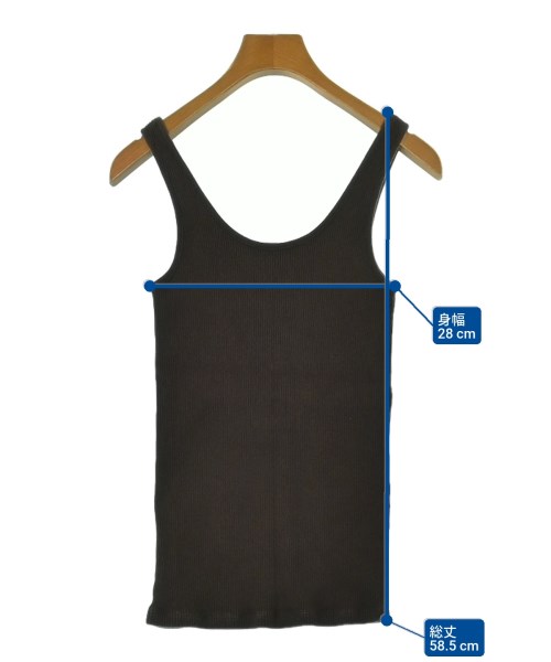 Spick and Span（スピックアンドスパン）タンクトップ 茶 サイズ:-(M位) レディース/2200616902028