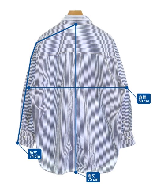 Spick and Span（スピックアンドスパン）カジュアルシャツ 青 サイズ:F レディース/2200622499048