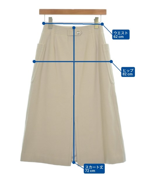 Spick and Span（スピックアンドスパン）ロング・マキシ丈スカート ベージュ サイズ:34(XS位) レディース/2200615224268