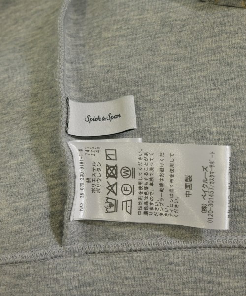 Spick and Span（スピックアンドスパン）パーカー グレー サイズ:F レディース/2200624494065