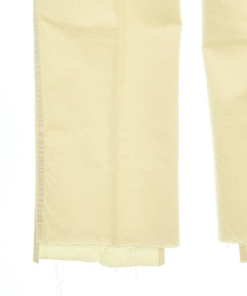 5 1/2（ファイブアンドハーフ）デニムパンツ 白 サイズ:30(XL位) レディース/2200614669022