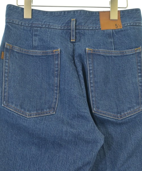 5 1/2（ファイブアンドハーフ）デニムパンツ 紺 サイズ:29(L位) レディース/2200614669039
