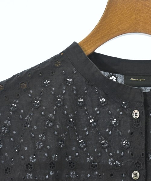 Spick and Span（スピックアンドスパン）カジュアルシャツ 黒 サイズ:F レディース/2200614972252