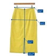 Spick and Span（スピックアンドスパン）ロング・マキシ丈スカート 黄 サイズ:38(M位) レディース/2200614996074