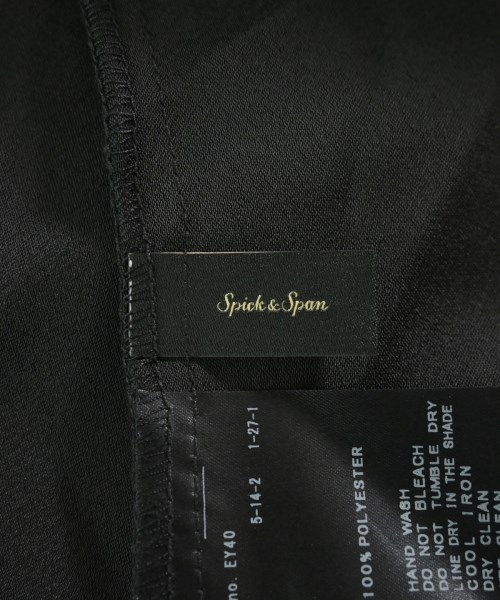 Spick and Span（スピックアンドスパン）ワンピース 黒 サイズ:36(S位) レディース/2200614996104